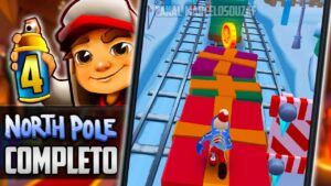 Subway Surfers Polo Norte 2023 GAMEPLAY COMPLETO SEM HACK #4