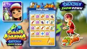 Subway Surfers Shenzhen 2024 - Daily Calendar 19 Times to Unlock Fire Dragon - Sun Spot Outfit