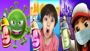 Subway Surfers Shenzhen 2024 Super Runner Fernando vs Tag with Ryan vs Covid-19 Corona Virus Game HD