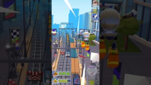 Subway surfers Shenzhen Showdown 2024: Tagbot space outfit -08 #viral #subwaysurfers #shortsvideo