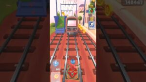 Subway surfers running  #subwaysurfers