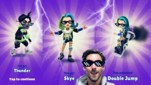 Unlocking Thunder and Skye on Subway Surfers