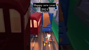 happy new year 2024 #happynewyear (Subway surfers game)