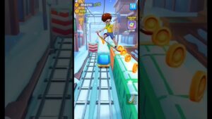new subway surfers princess running🏃💨💨 short gameplay #funny #shortvideo #subway