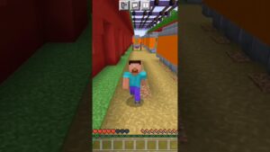 pov: you play subway surfers in minecraft...#minecraft #shorts
