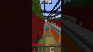 pov: you play subway surfers in minecraft...#minecraft #shorts