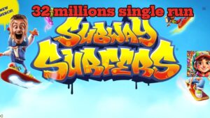 subway surfers 32 millions top score | 4k ultra HD