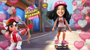 ESTOU APAIXONADA NO VALENTINE'S DAY DO SUBWAY SURFER | Família Luluca