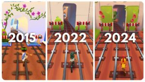 GREECE Map Comparison | 2015 - 2022 - 2024 | Subway Surfers