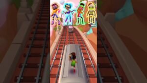 Miss maia 🆚 Azura 🆚 Fresh 🆚 Tagbot | Subway surfers game #shorts #subwaysurfers #viral