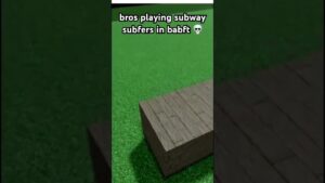 Nah bro is playing subway surfers in babft #viral #fypシ #roblox #robloxedit #shorts