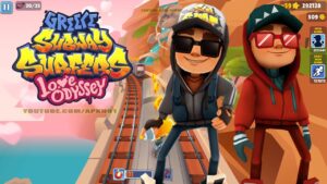 SUBWAY SURFERS GAMEPLAY PC HD 2024 - GREECE - JAKE DARK OUTFIT+FESTIVE JAKE