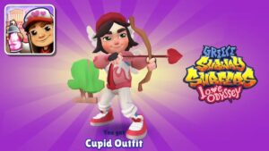 Season Hunt Reward - Alfie Cupid Outfit - Subway Surfers Greece Love Odyssey 2024