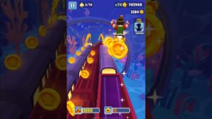 Subway Surf Satisfying GamPlay #Shorts 331