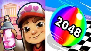 Subway Surfers 2024 Greece VS Ball Run 2048
