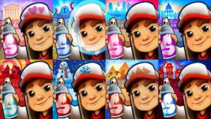 Subway Surfers 2024 Greece VS Underwater Barcelona Oxford Lunar New Year Christmas Cairo Luoyang