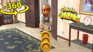 Subway Surfers 360° in your HOUSE!