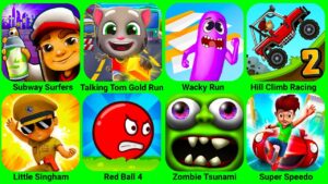 Subway Surfers, Talking Hank, Candy Crush, Shape Shifting, Super Speedo, Little Singham, Monsters…