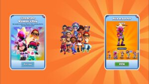 Subway Surfers Upcoming Challenge by Time Travel Women's Day Special Subway Surfers Vegas Queen 2024