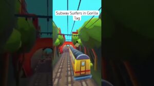 Subway Surfers in Gorilla Tag! #shorts #gtag #gorillatag #quest3 #metaquest3 #subwaysurfers #vr