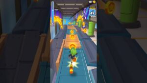 🤣 Subway surfers 💞 Running With Big Foot 🤩🔥🔥 #subwaysurfers #gamecity #short #subwaysurfers2023
