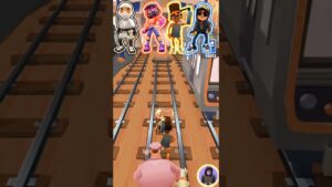 White ninja 🆚 Miss maia 🆚 Fresh 🆚 Jack | Subway surfers game #shorts #viral #subwaysurfers