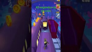 40 segundos de no coin no subway surfers