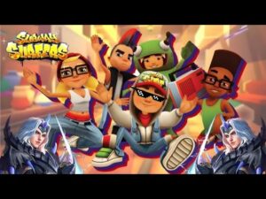 Aksi kejar-kejaran di atas kereta - subway surfers