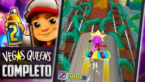 Jogando Subway Surfers Rainhas de Vegas 2024 até zerar! Parte 2