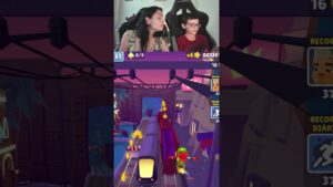 Jogando Subway Surfers (Subway Surfers) #game