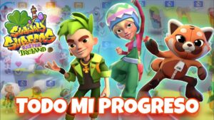 Mi Progreso Todo Desbloqueado Subway Surfers Ireland  2024  , Todo los Personajes
