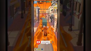 Panda's Fiery Swim: Subway Surfers Floor is Lava Easter Ireland 2024#shortsfeed