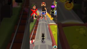 Punk Spike 🆚 Biker Zoe 🆚 Black Flame Ninja | subway surfers game #viral #short #subwaysurfers