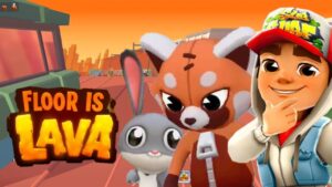 SUBWAY SURFERS 2024 FLOOR IS LAVA STAGE 5 GAMEPLAY : RED PANDA and GEORGE!