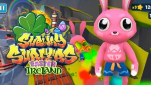 SUBWAY SURFERS EASTER IRELAND 2024 : GEORGE EGGSTRAVAGANT OUTFIT