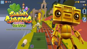 SUBWAY SURFERS GAMEPLAY PC HD 2024 - EASTER IRELAND - BOOMBOT CHICKY BOARD