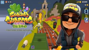 SUBWAY SURFERS GAMEPLAY PC HD 2024   EASTER IRELAND   JACK DARK OUTFIT FAST AND FESTIVE BOARD