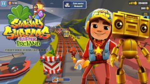 SUBWAY SURFERS GAMEPLAY PC HD 2024 - EASTER IRELAND - JAKE STAR OUTFIT+BOOMBOT
