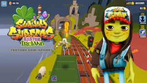 SUBWAY SURFERS GAMEPLAY PC HD 2024 - EASTER IRELAND - ZOMBIE JAKE COLOR CLOUD BOARD