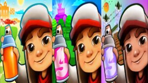 SUBWAY SURFERS MONACO 2017 VS EDINBURGH 2023 VS IRELAND 2024