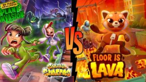 SUBWAY SURFERS THE FLOOR ITS LAVA VS INVASION - IRELEAND 2024