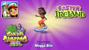 Season Hunt Reward - Megga Bite Board - Subway Surfers Easter Ireland 2024