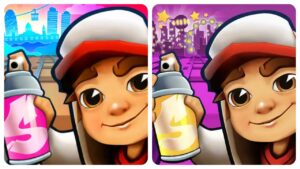 Subway Surfers Barcelona 2022 vs Las Vegas 2024