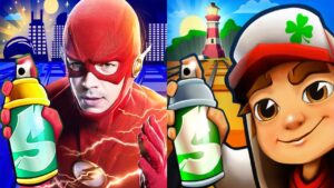 Subway Surfers Easter Ireland 2024 Floor is Lava George Moonbun vs THE FLASH Gameplay HD