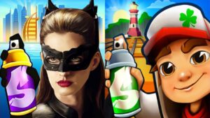 Subway Surfers Easter Ireland 2024 Lucky vs Catwoman vs Subway Surfers Shenzhen 2024 Jake Gameplay
