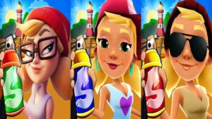 Subway Surfers Easter Ireland 2024 Tricky Core Crew vs Tricky Heart Outfit vs Tricky Camo Outfit