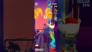 Subway Surfers Funny Gaming |only Kids Watch Shorts | Mobile Playing #subwayrunner #subwayrun