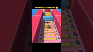 Subway Surfers In Stumble guys 😱 Evergreen Made A Nice Map To Play 😍