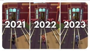 Subway Surfers Map Comparison OXFORD | 2021 - 2022 - 2023