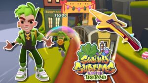 Subway Surfers Season Challenge Easter Ireland and Login 20 Times to get Interstellar